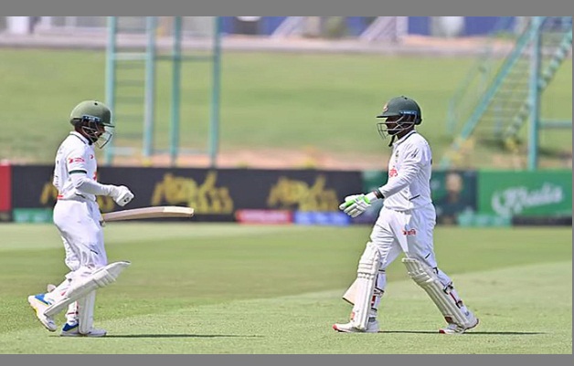আবুধাবি টেস্ট ৩৪৬ রানে থামল বাংলাদেশের প্রথম ইনিংস
